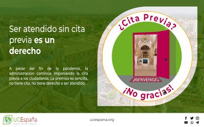 ¿Tiene cita? ¿No? Pues no puede entrar