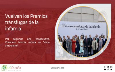 Vuelve el «circo» a Murcia, los Premios tránsfugas de la Infamia