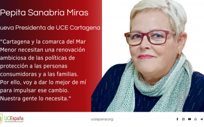 Josefa Sanabria Miras, nueva Presidenta UCE Comarca Cartagena-Mar Menor
