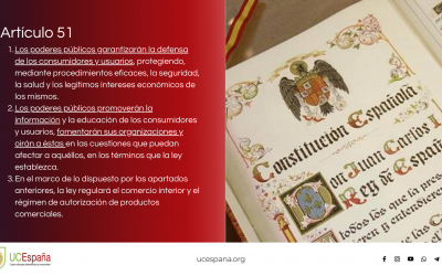 LA CONSTITUCIÓN ESPAÑOLA, GARANTISTA Y AMBICIOSA EN LA PROTECCIÓN AL CONSUMIDOR