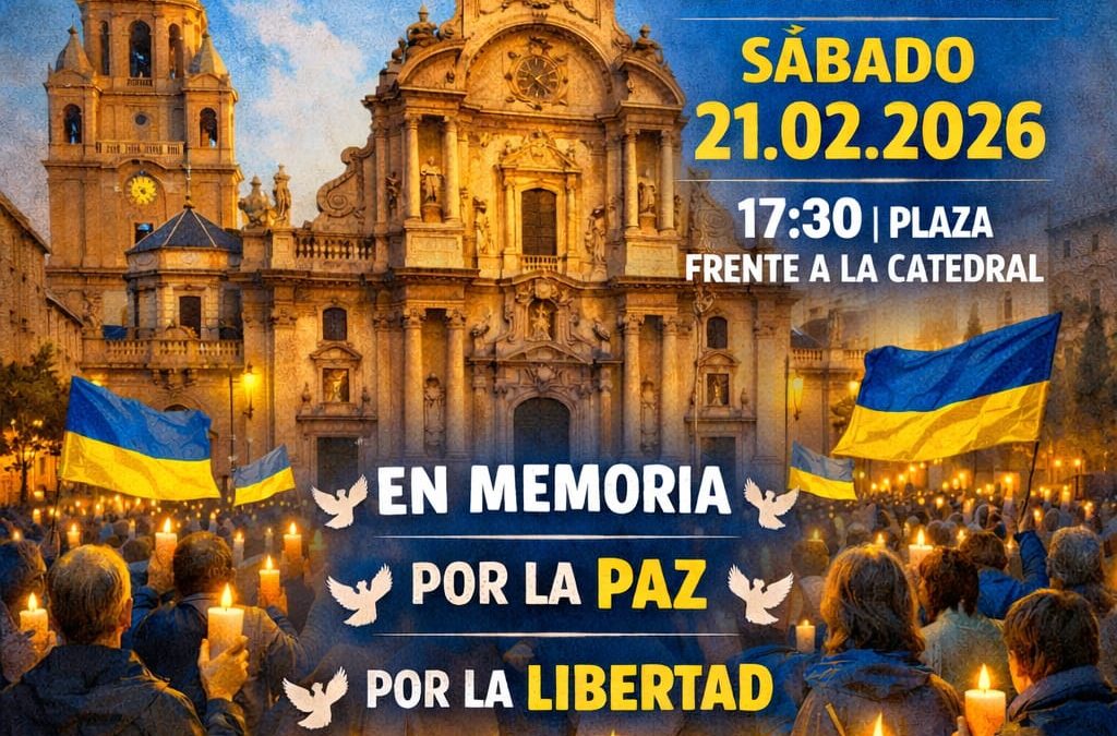 Convocatoria Acto conmemorativo por el cuarto aniversario de la guerra en Ucrania