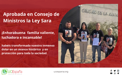 El Consejo de Ministros de España aprueba la «Ley Sara»