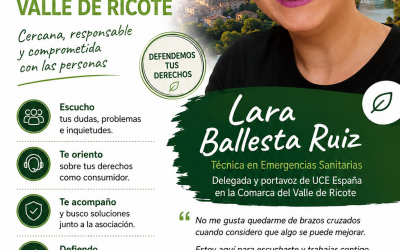 Lara Ballesta Ruiz, nueva delegada y portavoz de UCE España en la Comarca del Valle de Ricote